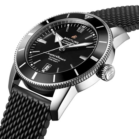 breitling superocean heritage rubber strap|Breitling chronomat rubber strap.